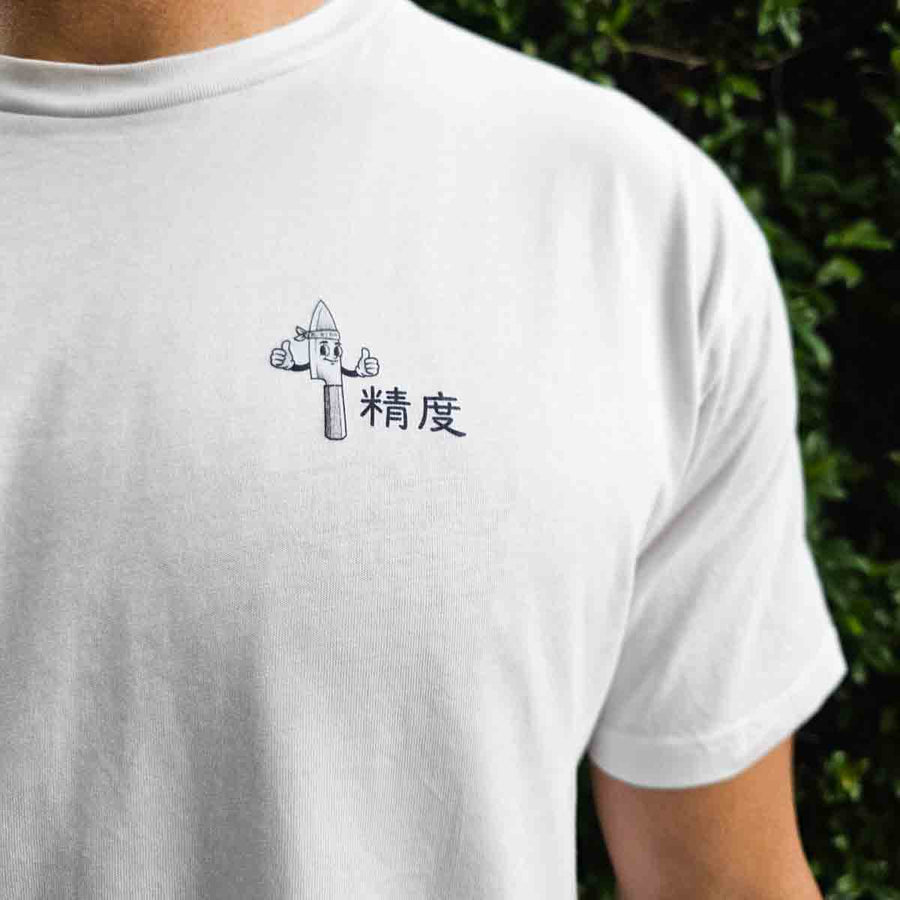 Chefs Edge 'Handmade' T-Shirt - White