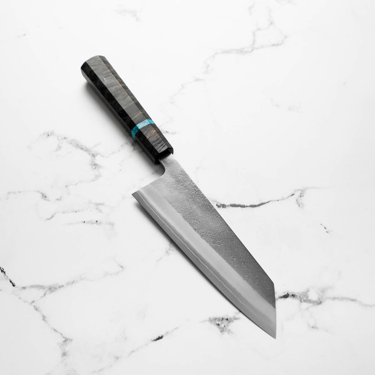 Yoshikane (Hatsukokoro) SKD Nashiji Bunka 165mm - Maple Turquoise