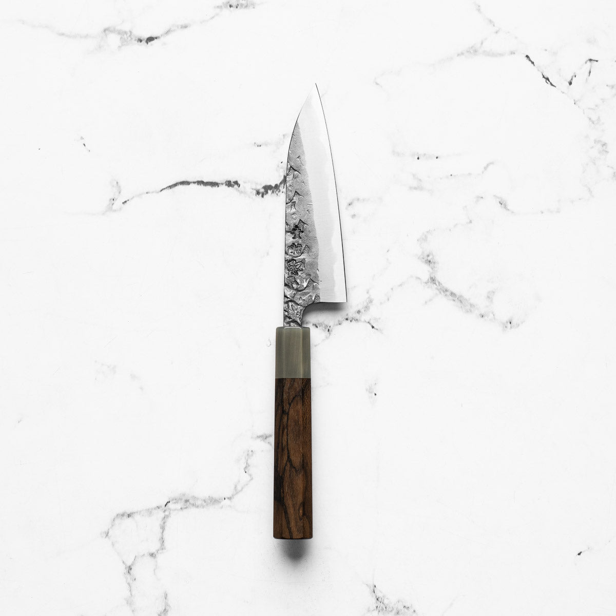 Kisuke Blue 2 Kurouchi Tsuchime Petty 120mm