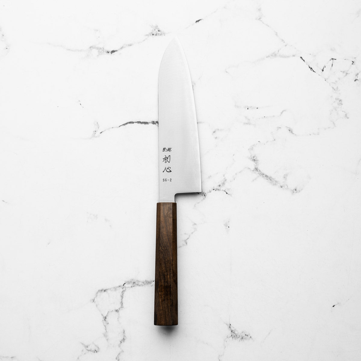 Hatsukokoro Hayabusa SG2 Santoku 165mm - Bubinga