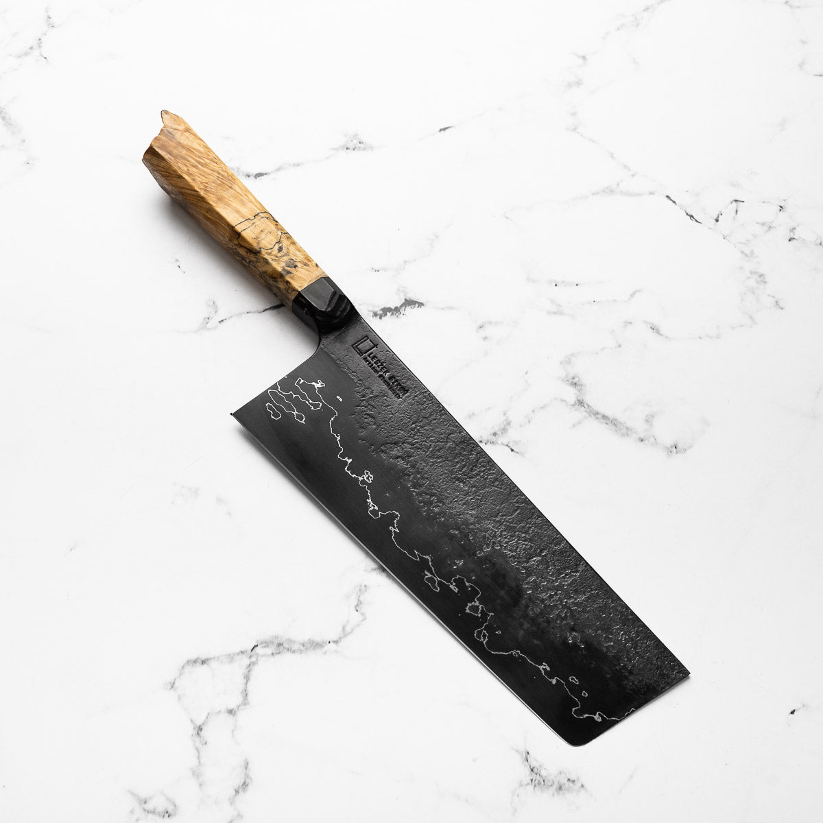Leszek Sikoń San Mai Tallboy Nakiri 210 - Live End Maple