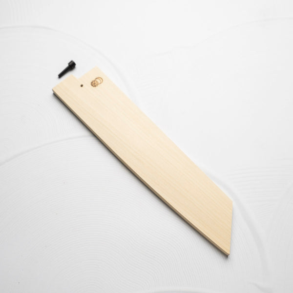 Custom Magnolia Saya - Kikuzuki Rin Kiritsuke Gyuto 210mm