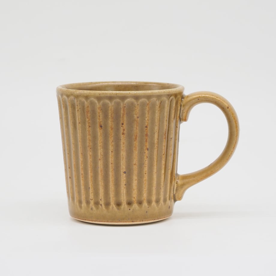 Bread & Rice Ochre Mug - Brown