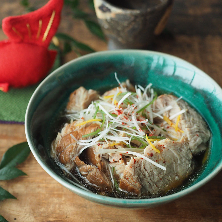Bread & Rice Glossy Glaze Medium Bowl - Turkish Blue