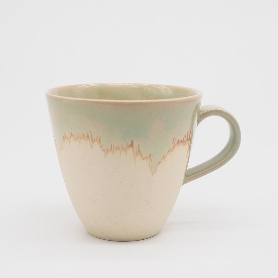 Bread & Rice Glossy Glaze Mug - Clear