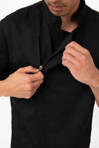Men's Springfield Chef Jacket - Black