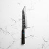 Hatsukokoro SLD Kurouchi Damascus Kiritsuke Gyuto 240 - Maple Turquoise