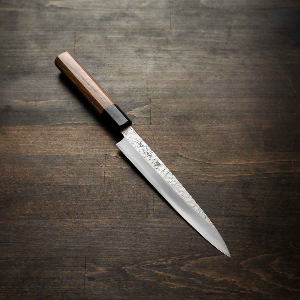 Nakagawa x Kikumori Ginsan Tsuchime Yanagiba 180mm