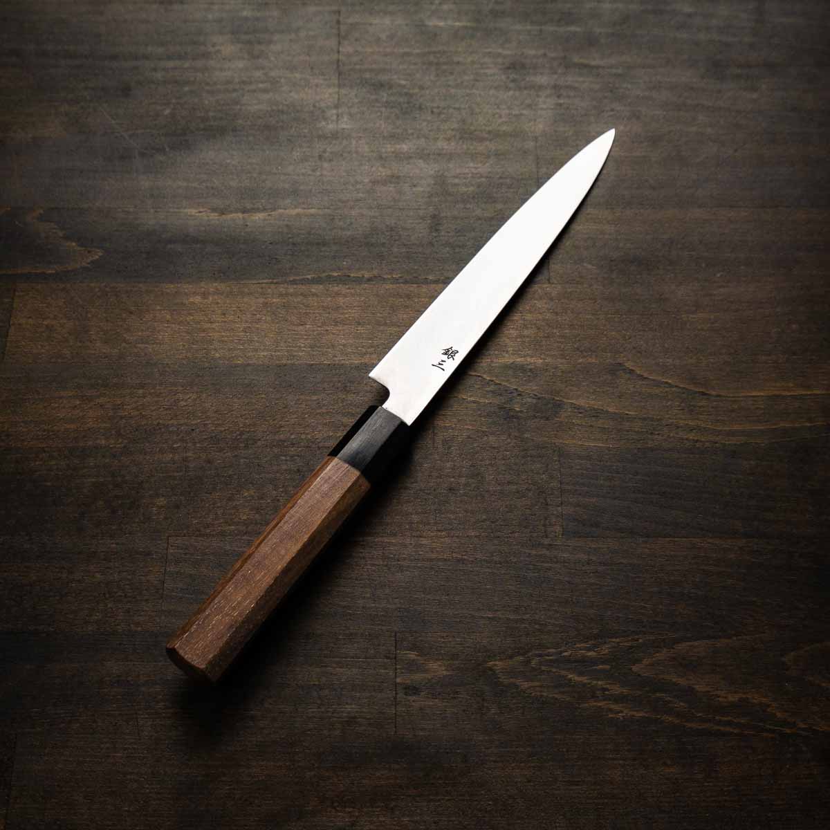 Nakagawa x Kikumori Ginsan Tsuchime Yanagiba 180mm