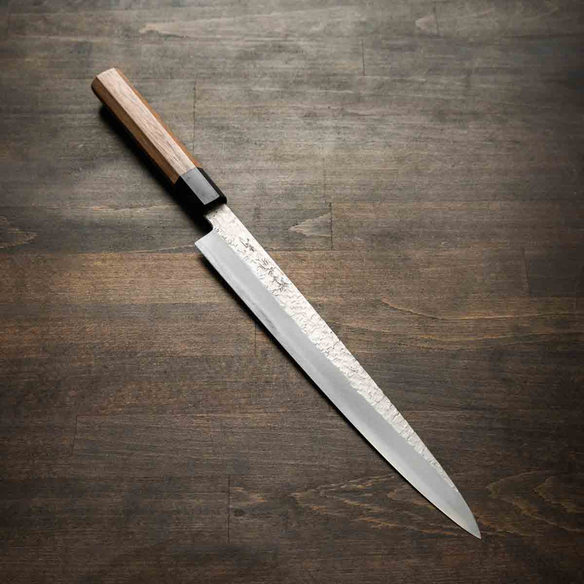 Nakagawa x Kikumori Ginsan Tsuchime Yanagiba 270mm