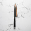 Hatsukokoro Yorokobi SLD Kurouchi Damascus Kiritsuke 210mm - Ebony