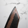 Hatsukokoro Yorokobi SLD Kurouchi Damascus Kiritsuke 210mm - Ebony