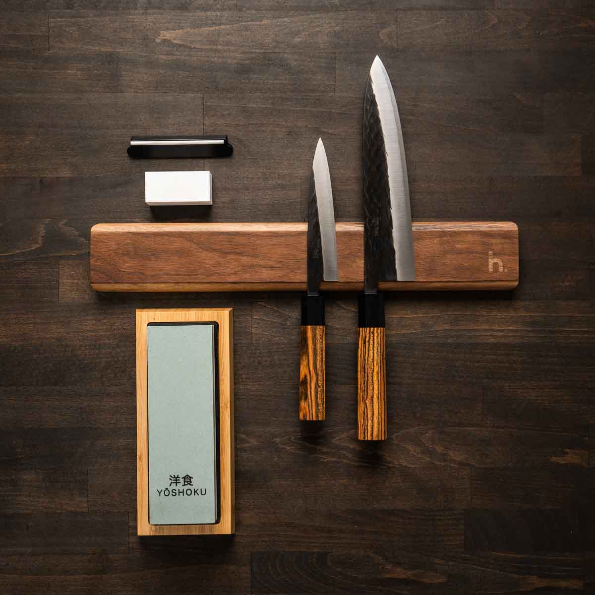 Tadafusa "Seido" SLD Tsuchime - 2 Knife Set with Magnetic Strip