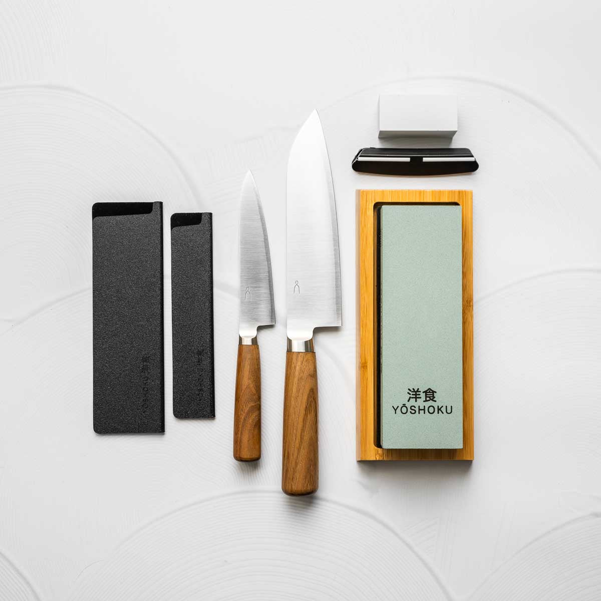 Tadafusa Hocho Kobo 2 Piece Santoku Bundle