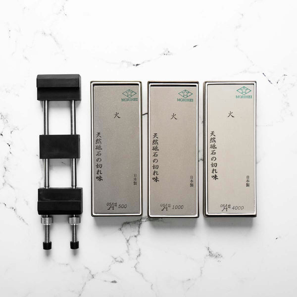 Morihei Hishiboshi 500/1000/4000 Whetstone Bundle