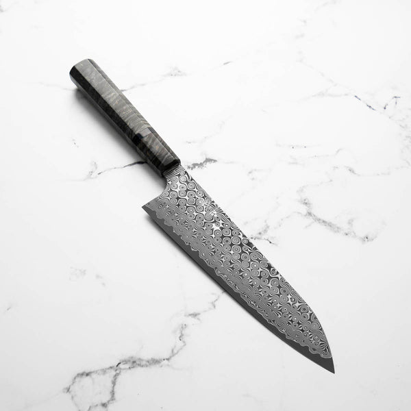 Nigara Hamono SG2 Raindrop Damascus Gyuto 210mm