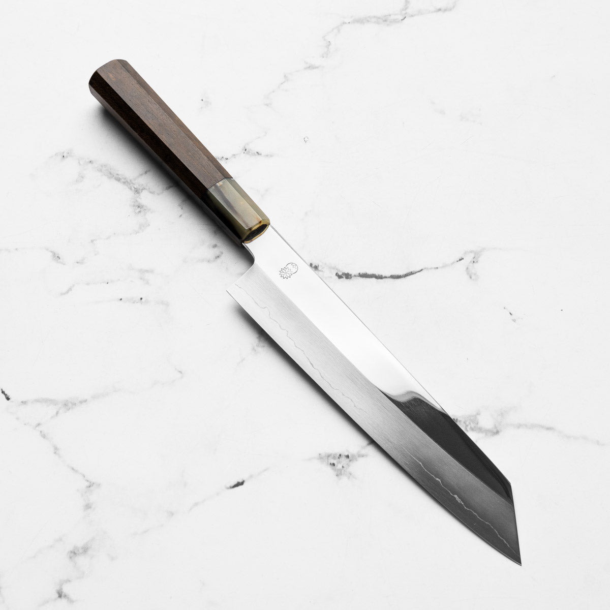 Sakai Kikumori "Choyo" Ginsan Kiritsuke 210mm - Persimmon