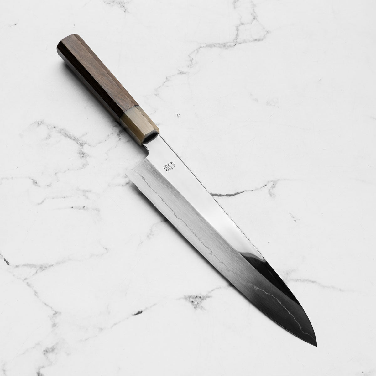 Sakai Kikumori "Choyo" Ginsan Gyuto 240mm - Persimmon