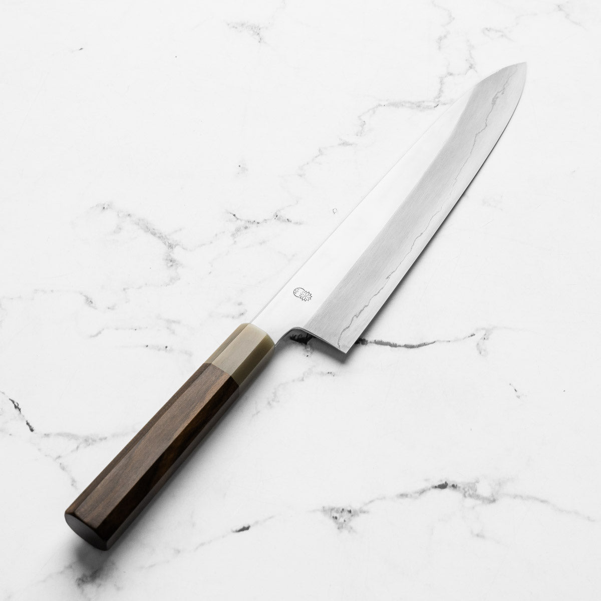 Sakai Kikumori "Choyo" Ginsan Gyuto 270mm - Persimmon