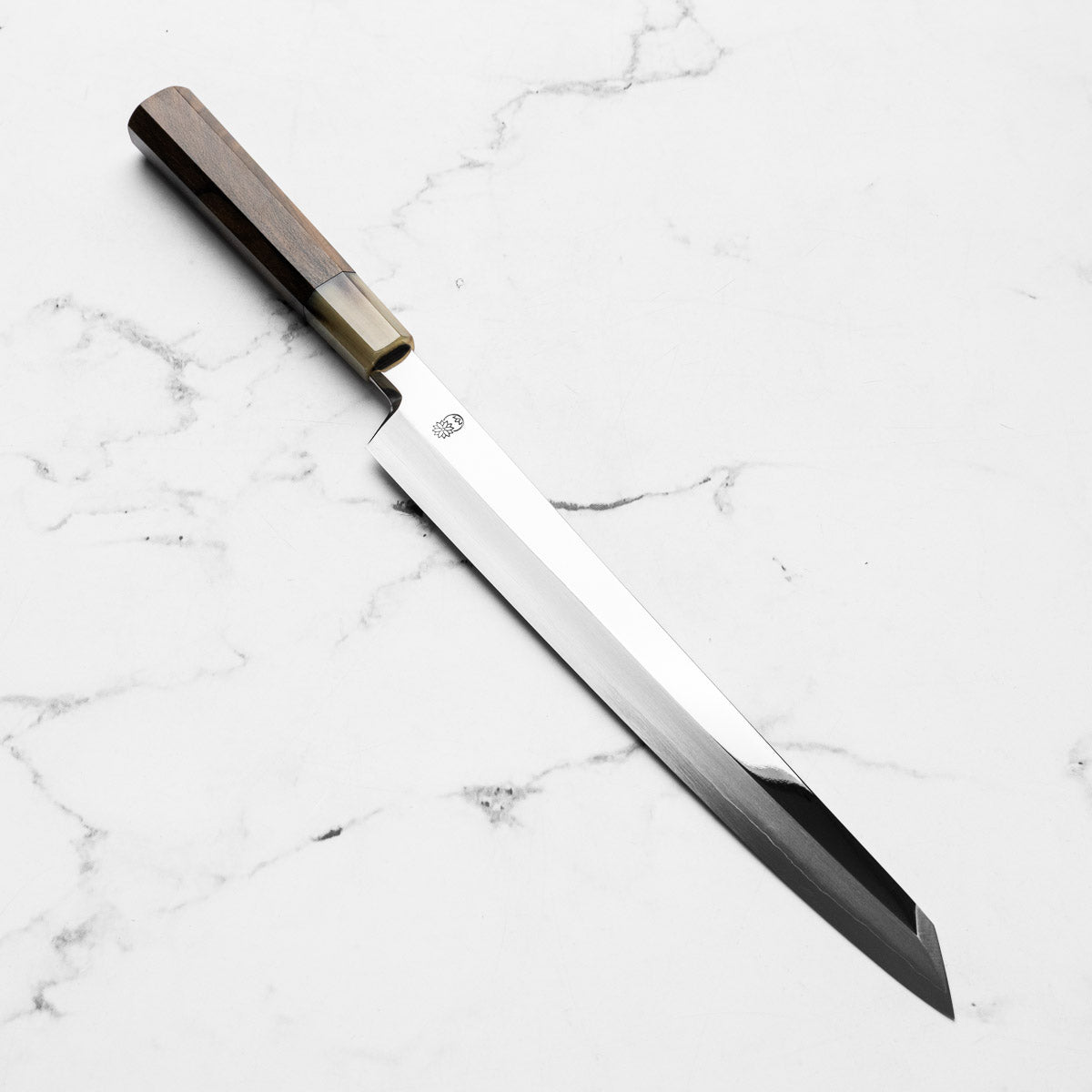 Sakai Kikumori "Choyo" Ginsan Kiritsuke Yanagiba 270mm - Persimmon