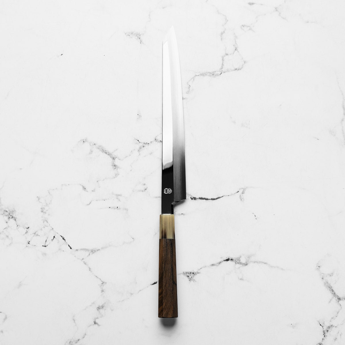 Sakai Kikumori "Choyo" Ginsan Kiritsuke Yanagiba 270mm - Persimmon
