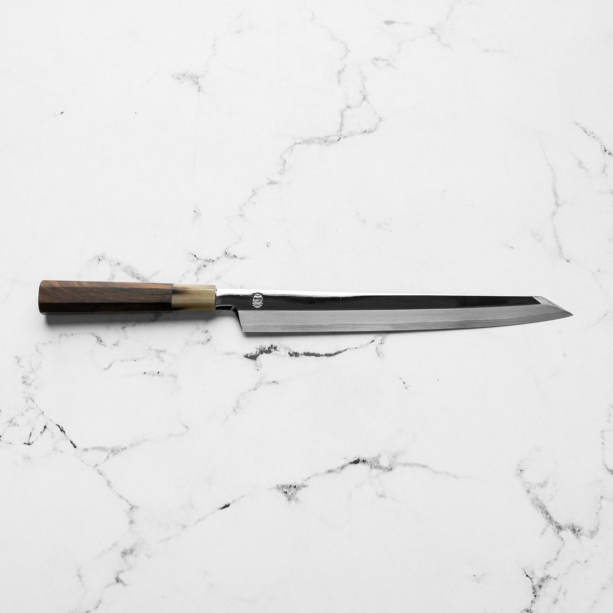 Sakai Kikumori "Choyo" Ginsan Kiritsuke Yanagiba 270mm - Persimmon