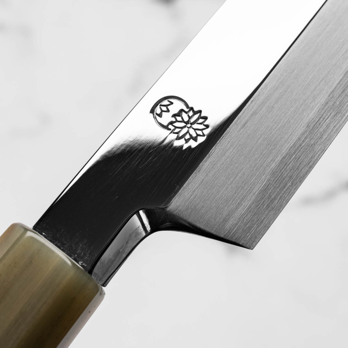 Sakai Kikumori "Choyo" Ginsan Kiritsuke Yanagiba 270mm - Persimmon