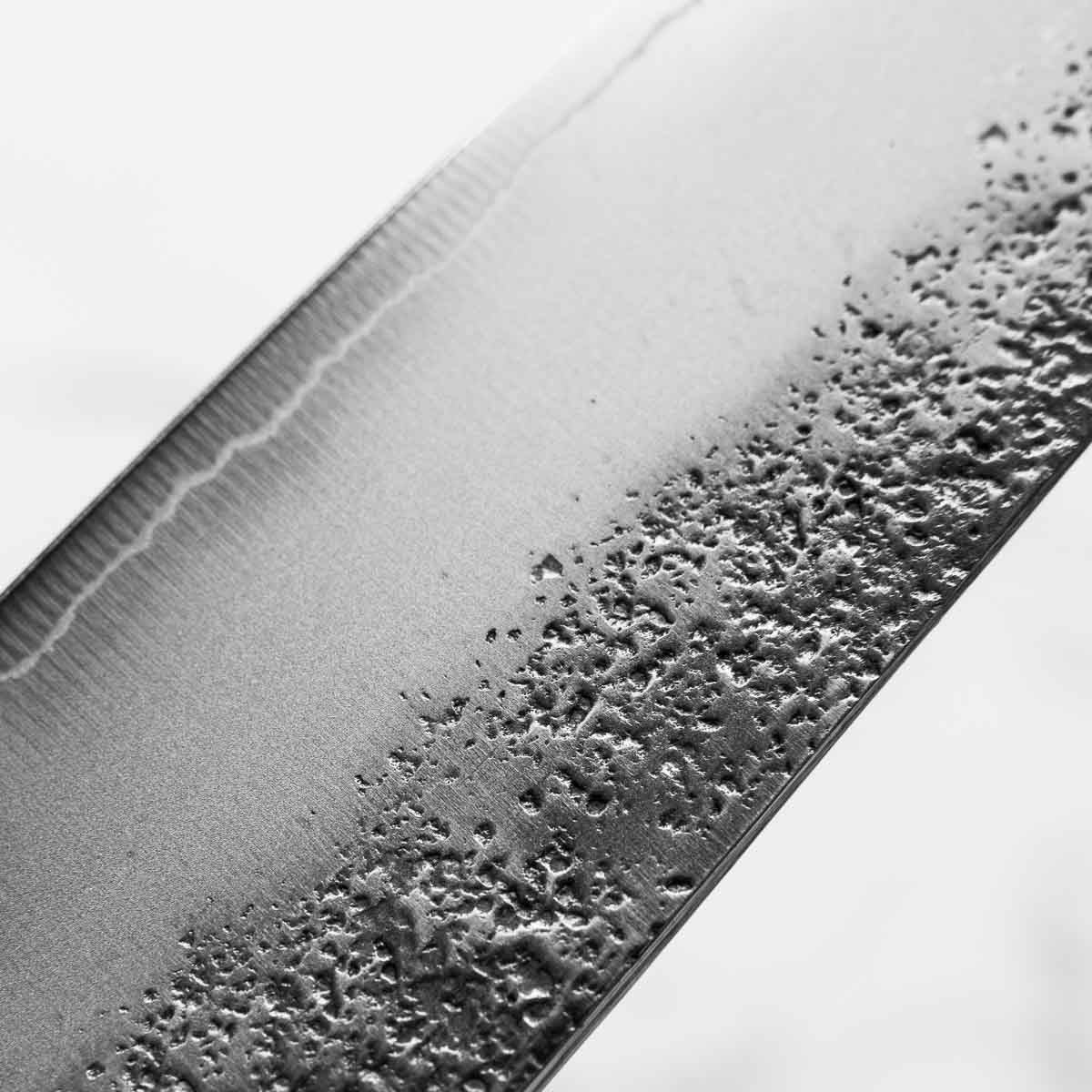 Hajimaru Ginsan Nashiji Kiritsuke Petty 125mm - Ebony