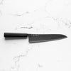 Hatsukokoro Ryuhyo Kurozome SG2 Damascus Gyuto 240mm - Mono Ebony