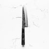 Hatsukokoro SLD Kurouchi Damascus Gyuto 210mm - Dark Carbon Fibre