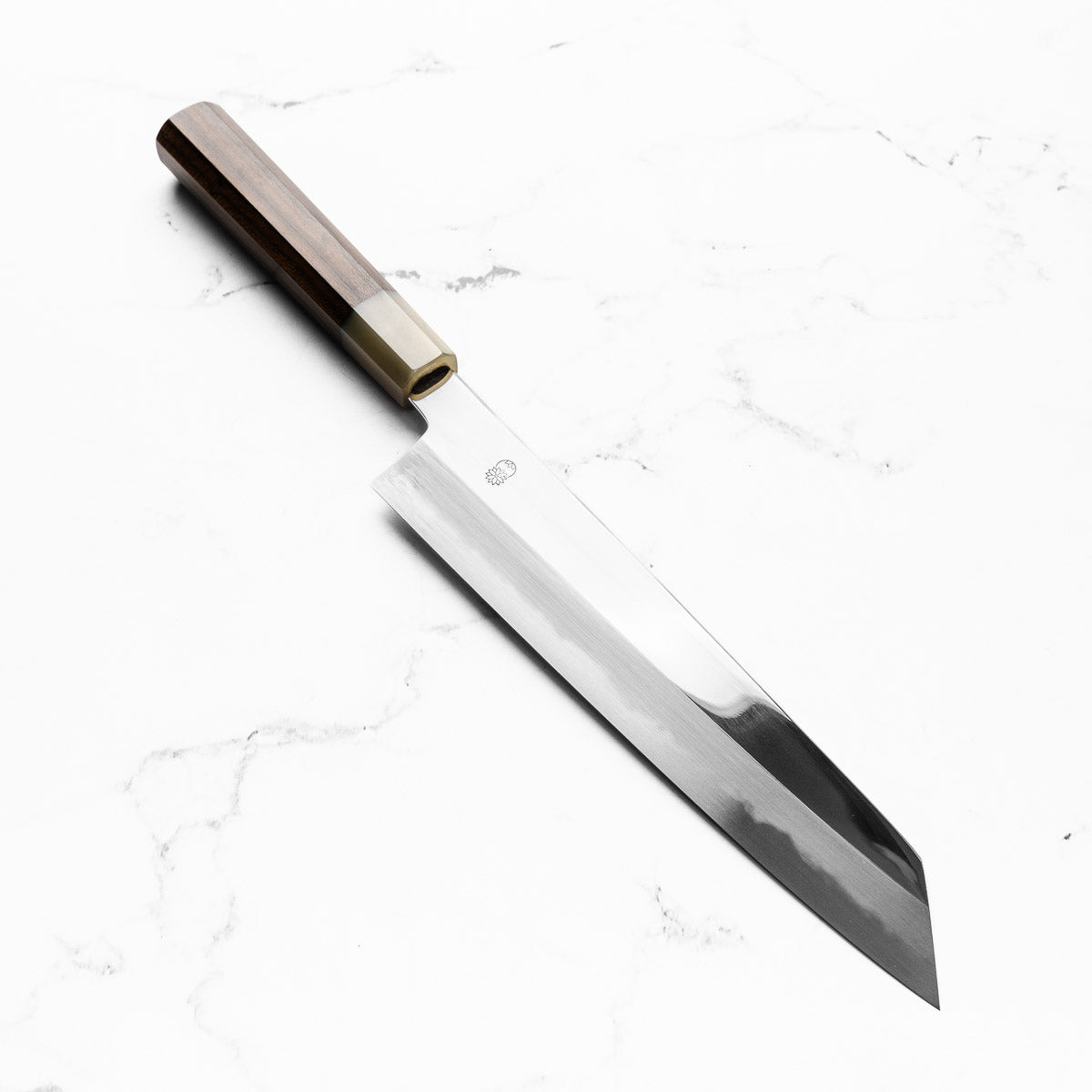 Sakai Kikumori "Choyo" Blue 1 Kiritsuke Gyuto 240mm - Persimmon