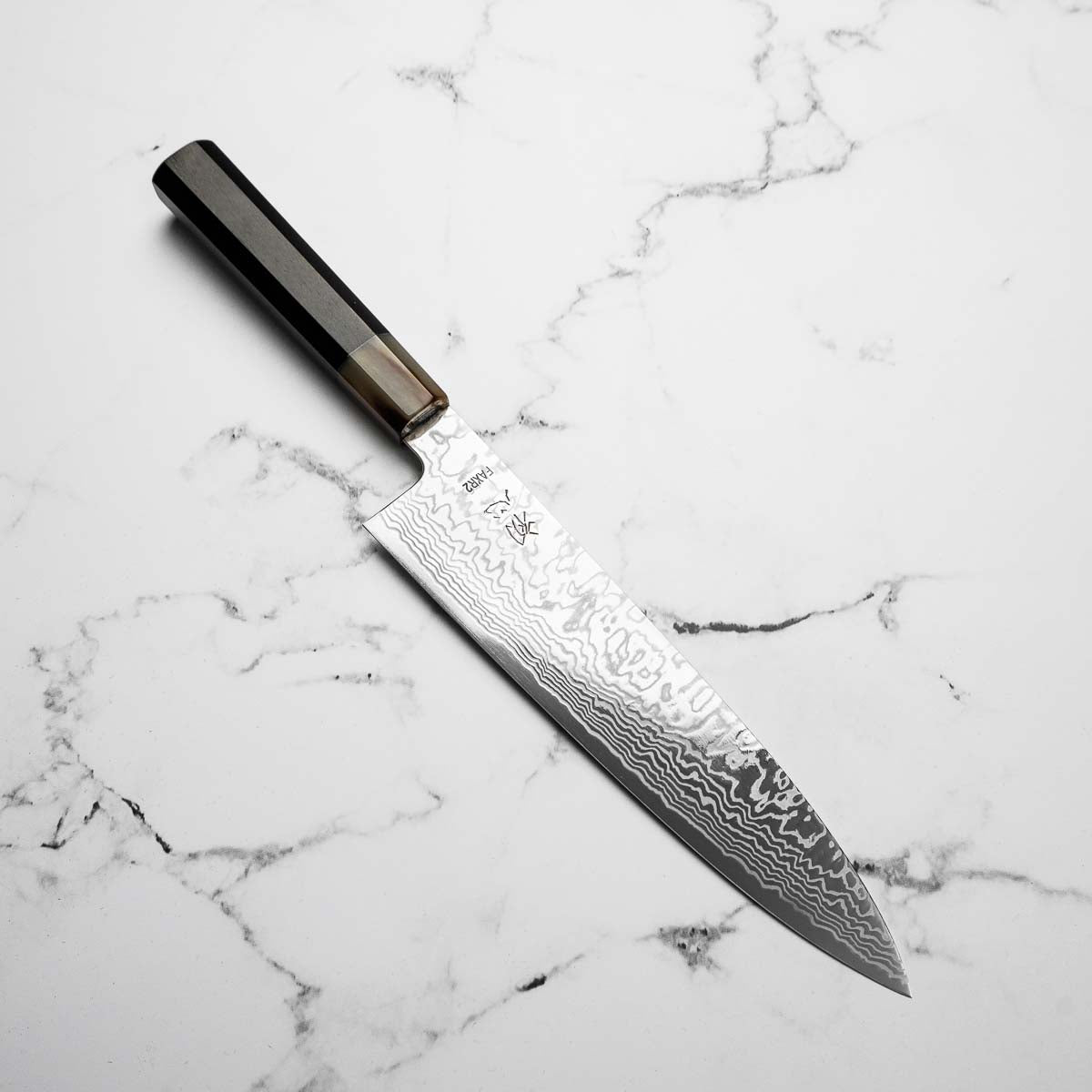 Hatsukokoro FAXR2 SG2 Damascus Gyuto 240mm