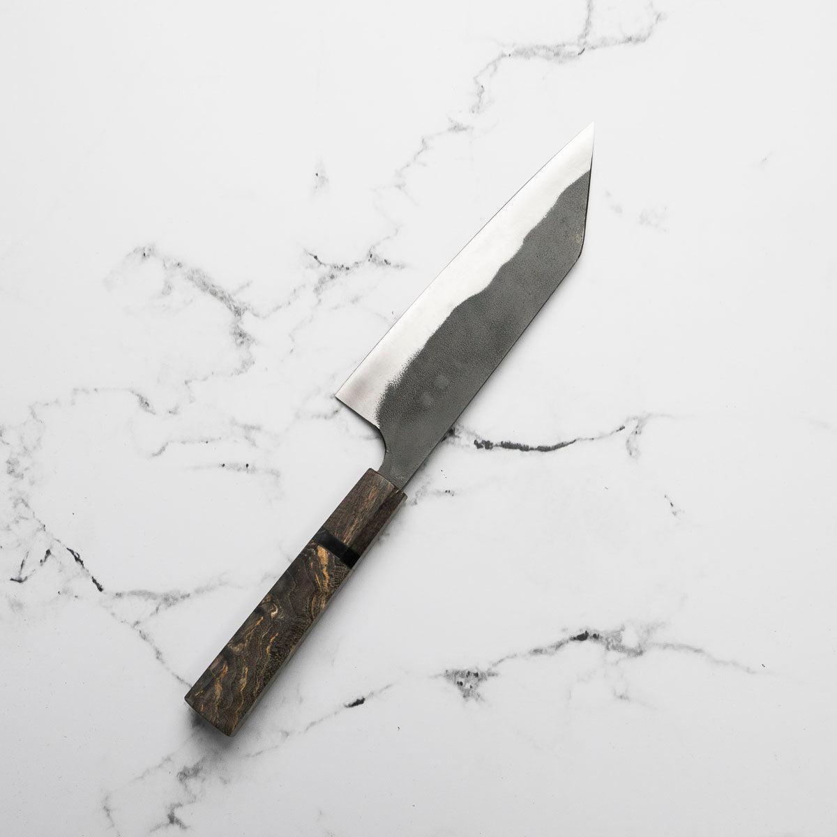 Kajibee "Seishin" White 2 Bunka 165mm - Dark Maple