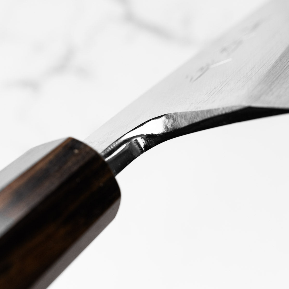 Sakai Kikumori Shironiko Deba 165mm - Mono Bubinga