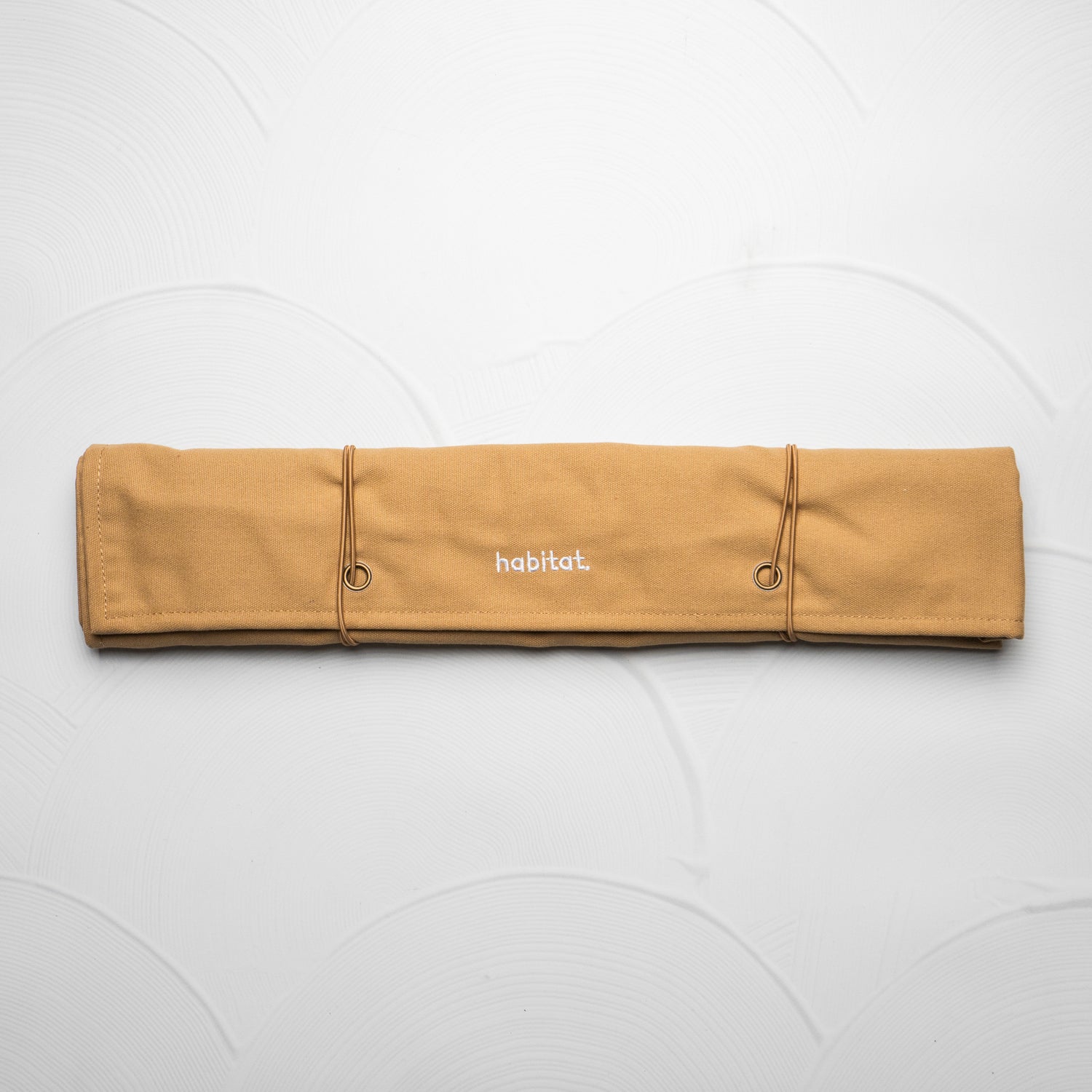 Habitat Canvas Knife Roll - 6 Slot - Tan