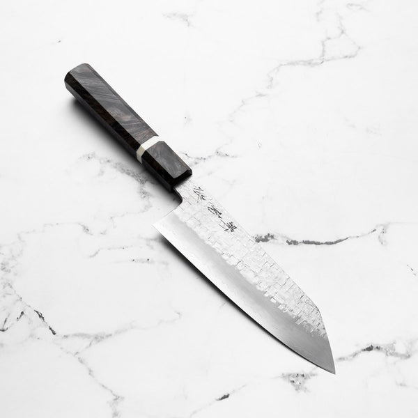 Satoshi Nakagawa Ginsan Tsuchime Bunka 180mm - Maple