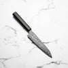 Nigara Hamono SG2 "Raindrop" Damascus Petty 150mm - Ebony