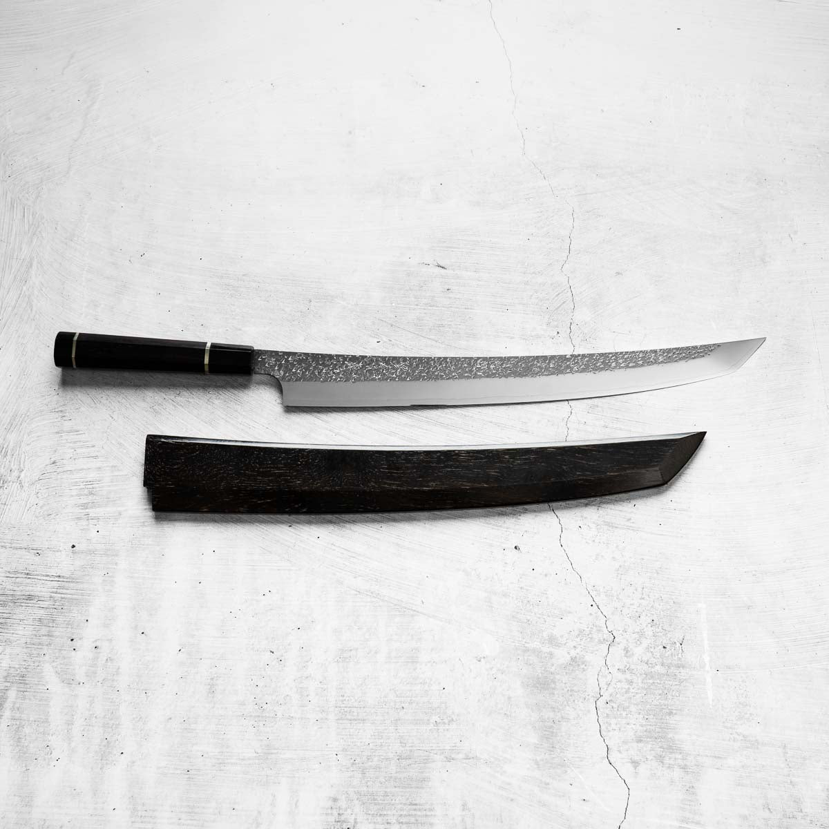 Yu Kurosaki SG2 Shizuku Sakimaru Sujihiki 450mm