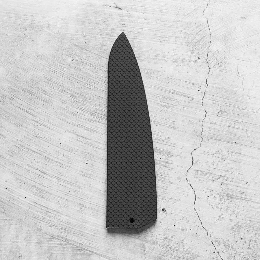 Hatsukokoro Hikari SLD Gyuto 210mm - Fitted Saya - Scales