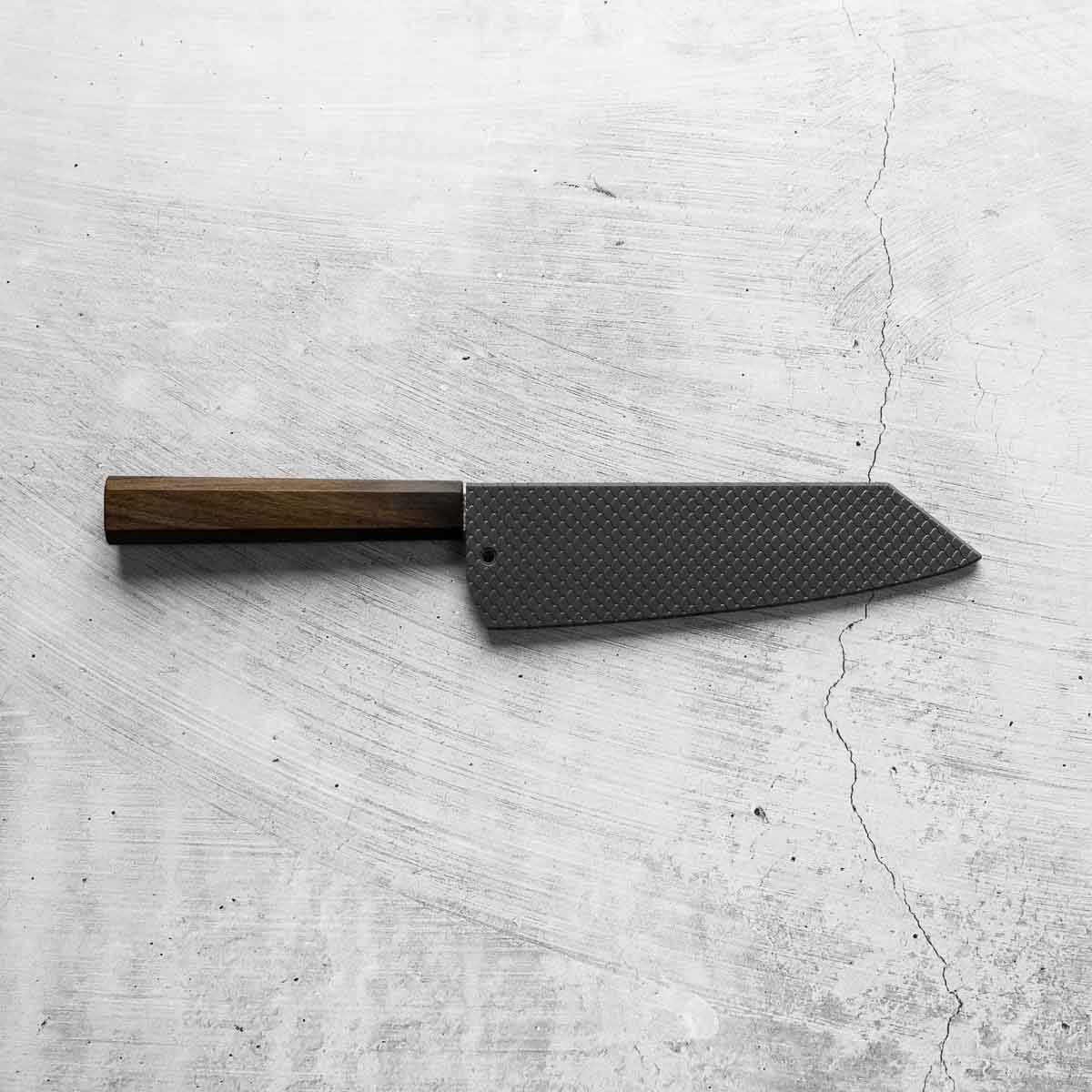 Hajimaru Ginsan Nashiji Bunka 170mm - Fitted Saya - Scales
