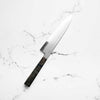 Tetsujin Hamono Ginsan Kasumi Gyuto 210mm - Dark Maple