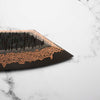 Hatsukokoro Yorokobi Kurouchi SLD Damascus Tsuchime Bunka 180mm - Dark Maple