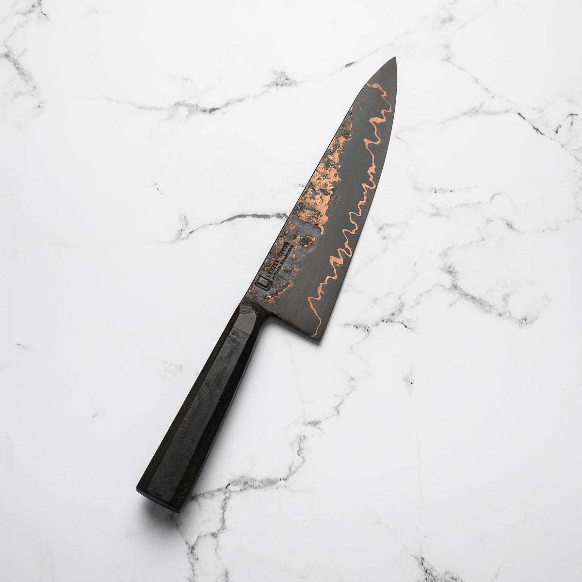 Leszek Sikoń Copper Damascus Gyuto 230mm