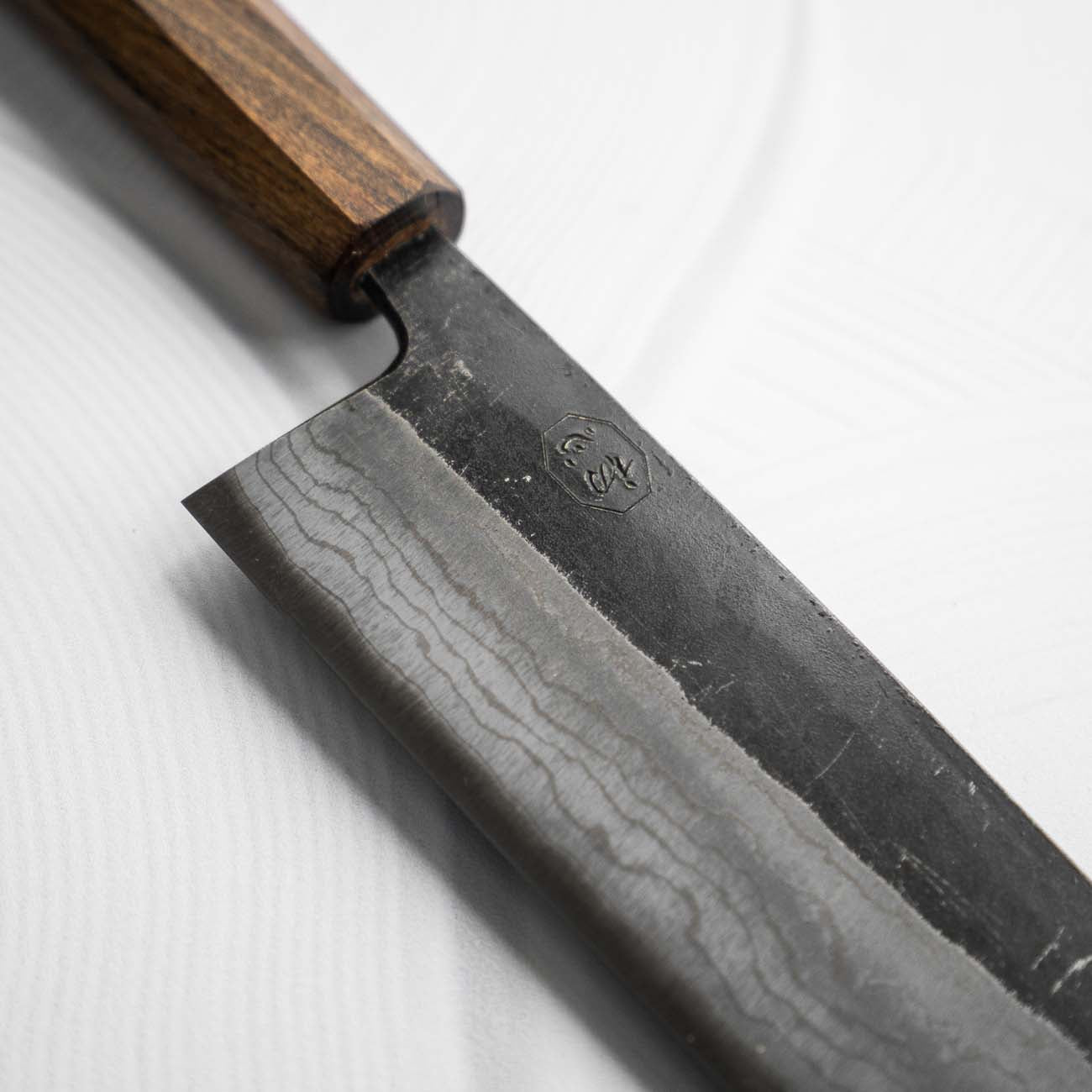 Hatsukokoro Kumokage Blue 2 Kurouchi Damascus Gyuto 240mm