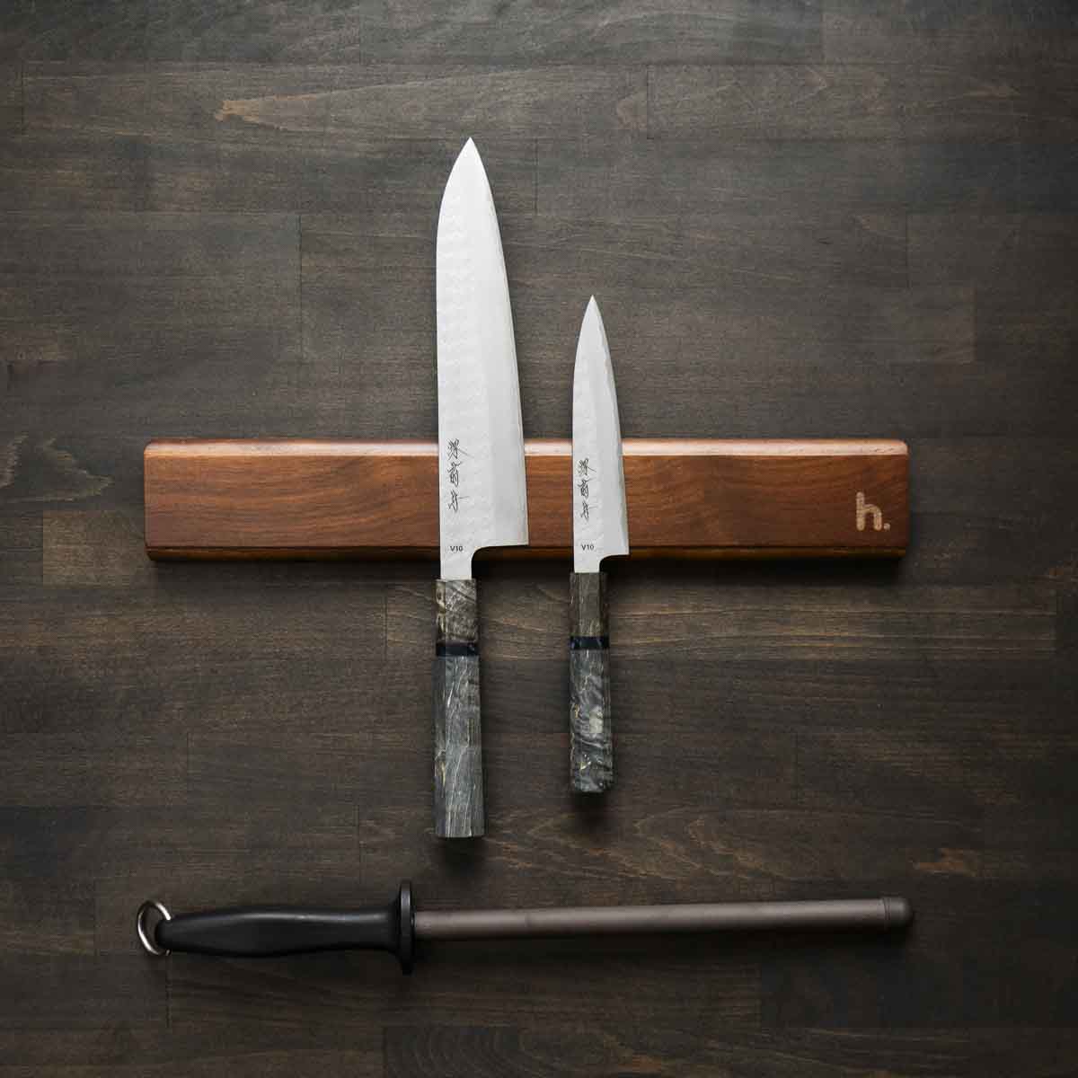 Sakai Kikumori VG10 - 2 Knife Set with Magnetic Strip