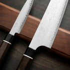 Senzo Black VG10 - 2 Knife Set with Magnetic Strip