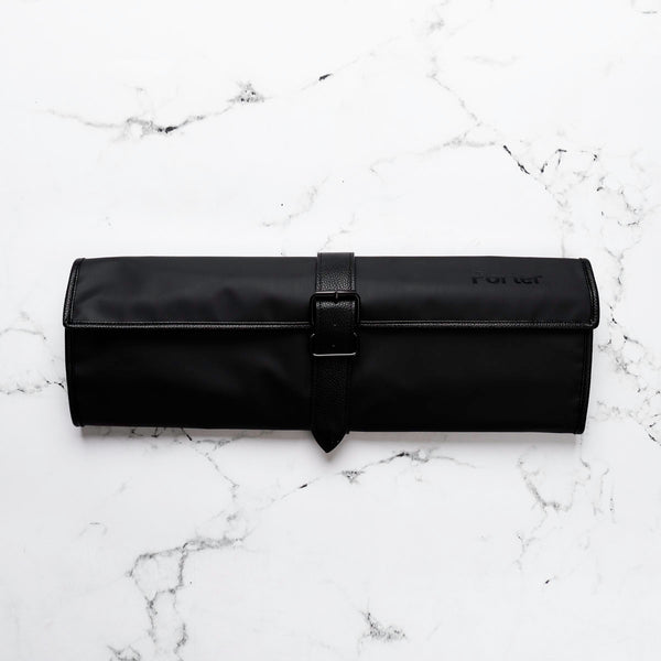 Porter 7 Pocket Polymer Leather Trim Knife Roll