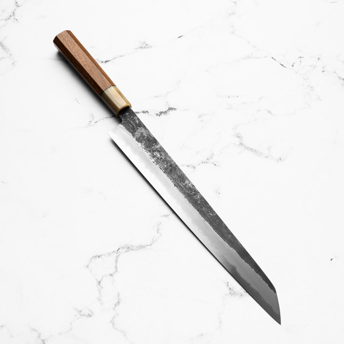 Sakai Kikumori White 2 Kurouchi Kiritsuke Sujihiki 300mm - Quince