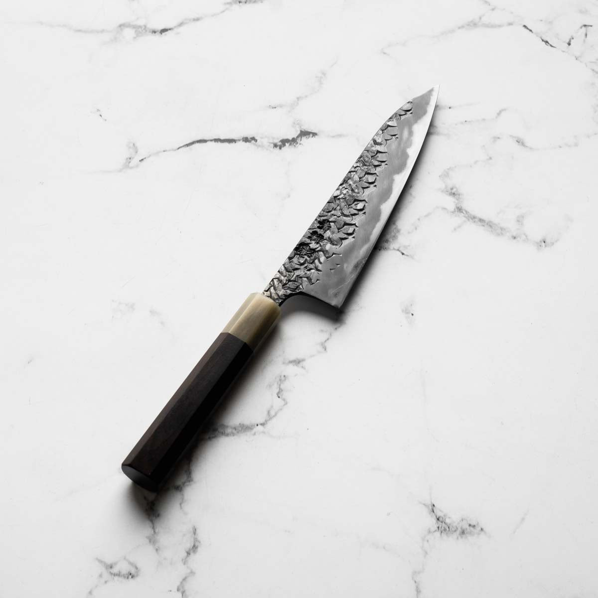 Kisuke Blue 2 Kurouchi Tsuchime Petty 135mm