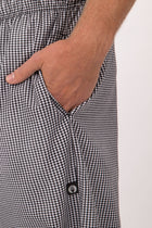 Unisex Essential Baggy Chef Pants - Checker